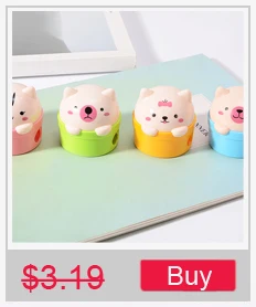 Novelty Cartoon Dog Pencil Sharpener Creative Plastic Mechanical Pencil Sharpener for Kids Gifts School Stationery Supplies