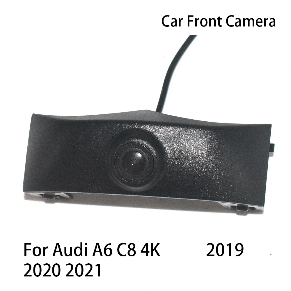 

Автомобиль вид спереди парковочная логотип Камера Ночное видение положительный Водонепроницаемый для Audi A6 C8 4K 2018 2019 2020 2021