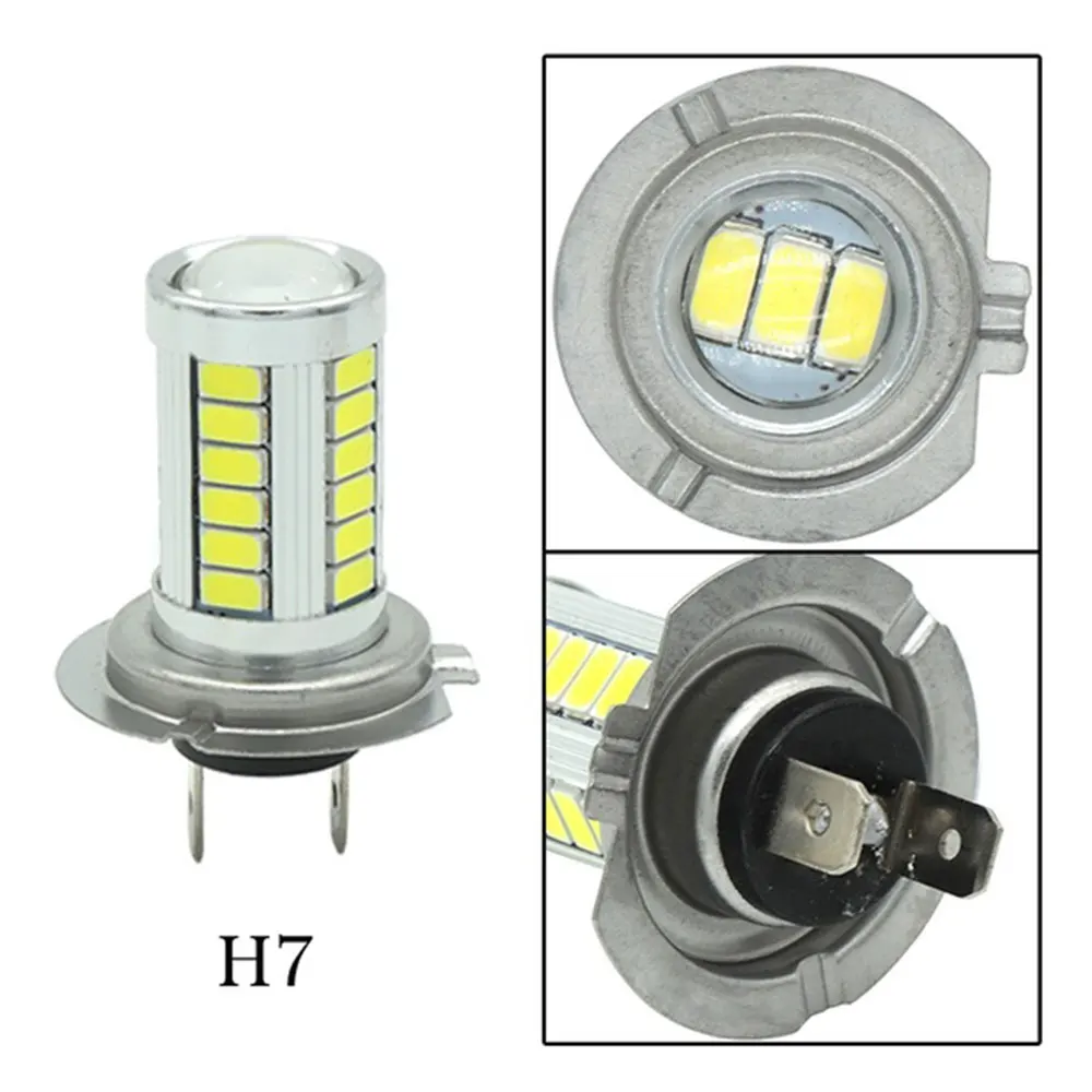 Vehemo 5630 33SMD светодиодный передний фонарь туман светильник светодиодный головной светильник высокого Мощность светодиодный туман светильник лампочки для мотоцикла фары