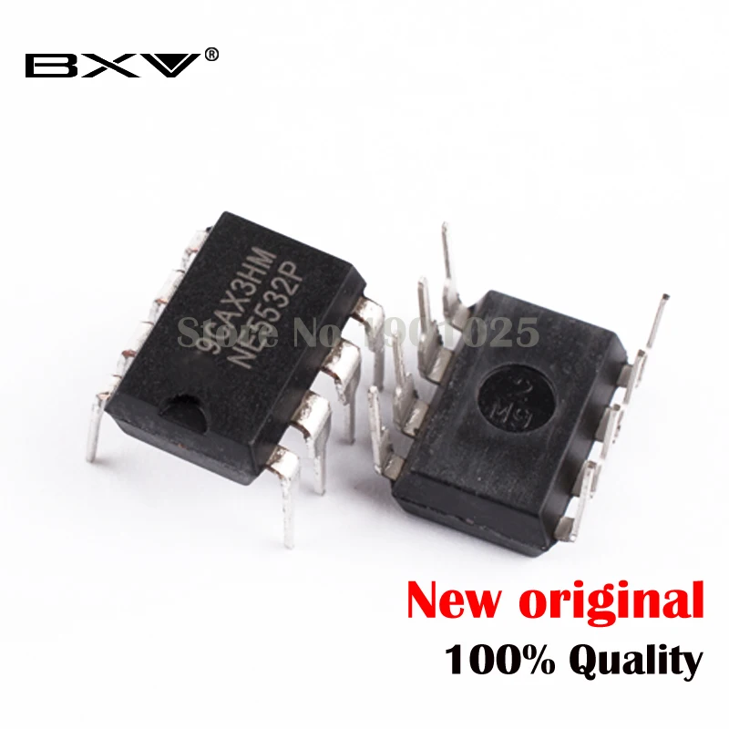 10 шт./лот NE5532P DIP8 NE5532 DIP 5532P DIP-8 новый оригинальный IC в наличии | Электронные
