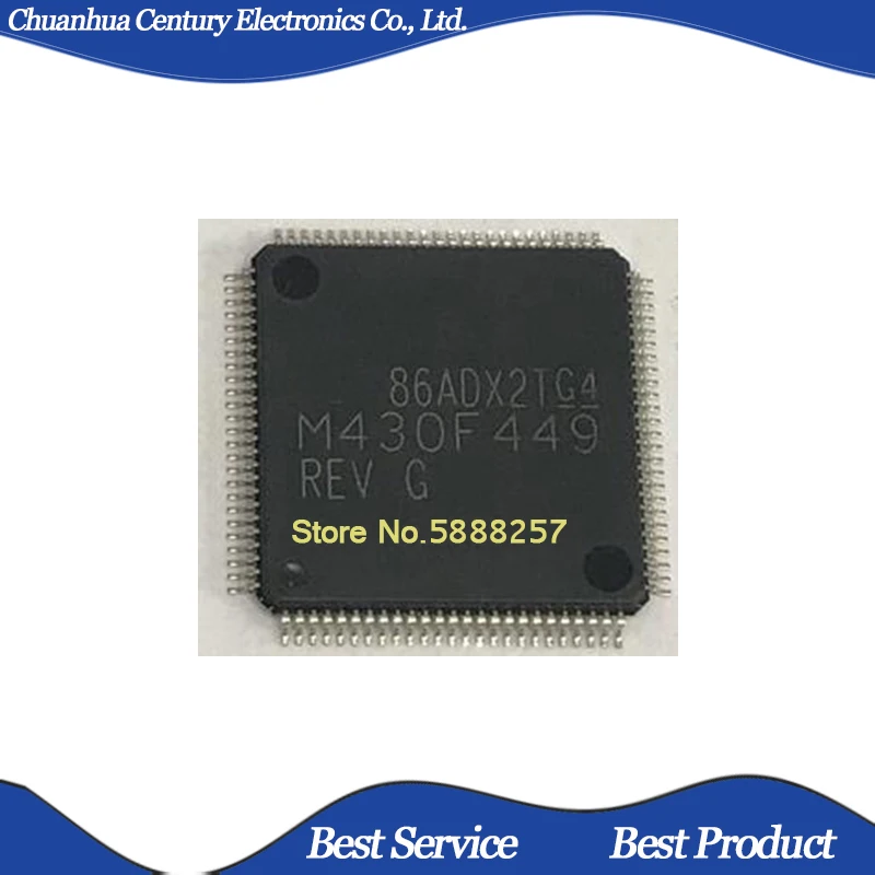1 шт./лот M430F449REV G QFP Новый и оригинальный в наличии | Электроника