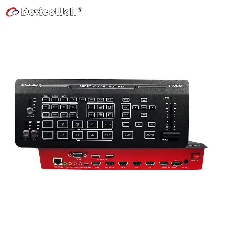 DeviceWell-HDS7105P  ó, 5-CH  ó, 4 x HDMI ȣȯ, 1 x DP ó,  Ʈ, ǰ ǰ, PK HDS7105