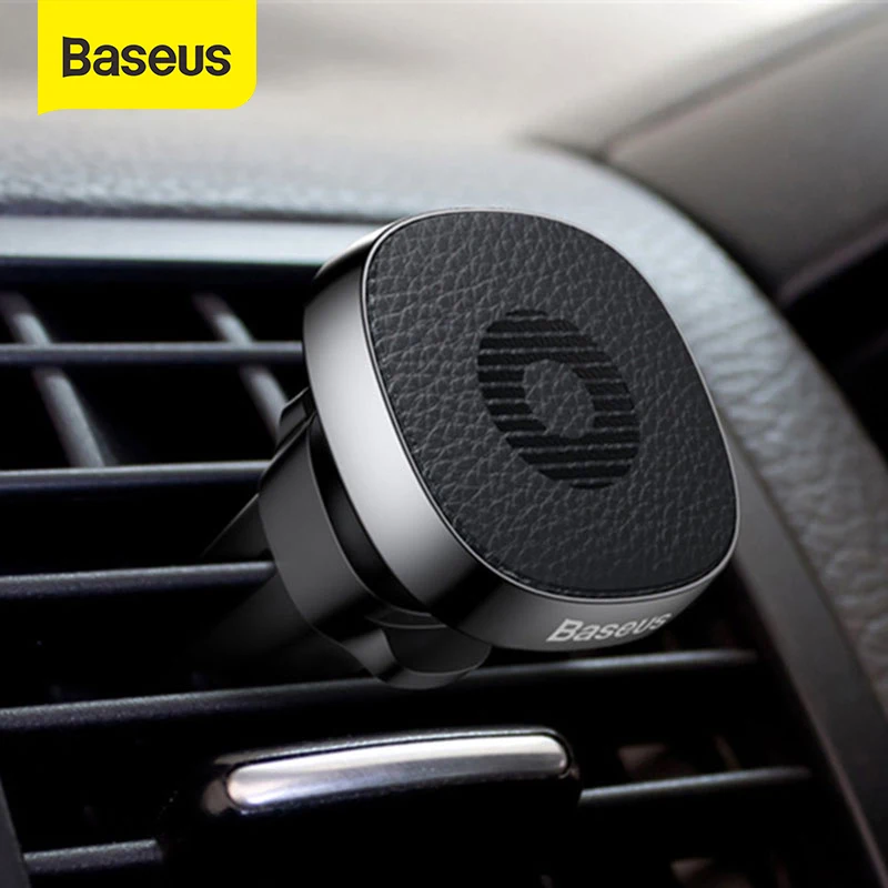 Baseus Magnetic Car Holder Air Outlet Phone Stand Holder Mount For iPhone X Xs XR Samsung S9 Magnet Mobile Phone Holder in car