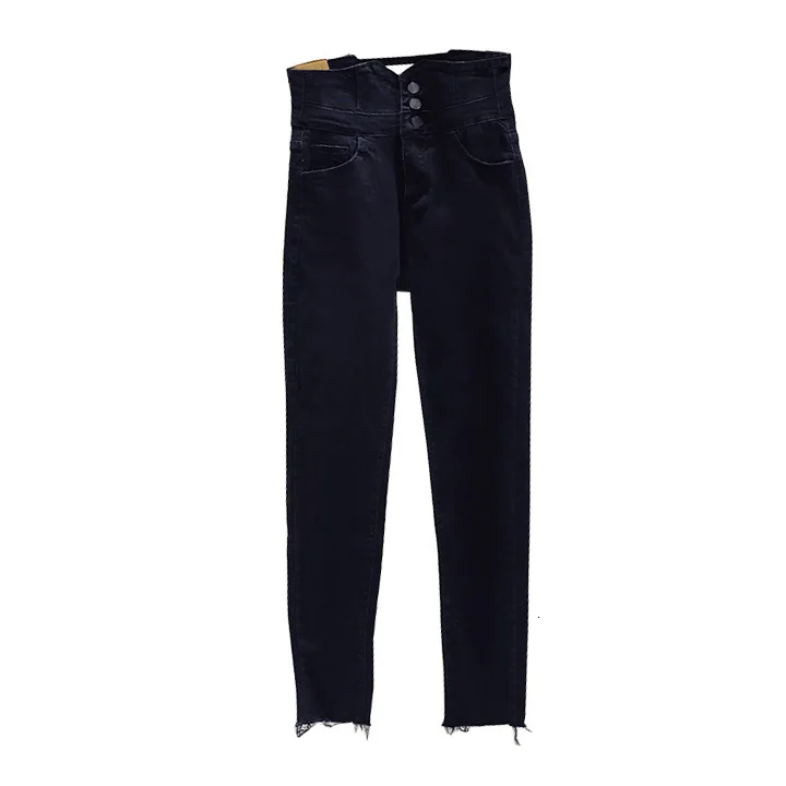slim fashion high waist jeans women