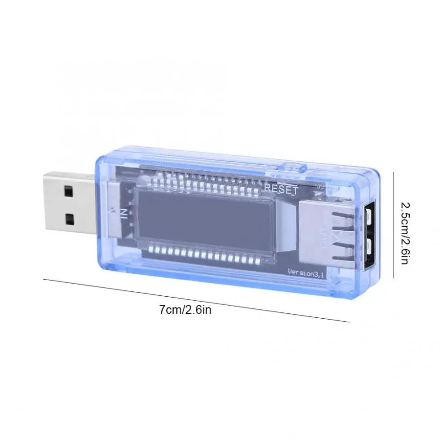 USB тестер напряжения тока Вольтметр зарядное устройство мощность батарея Емкость Тестер