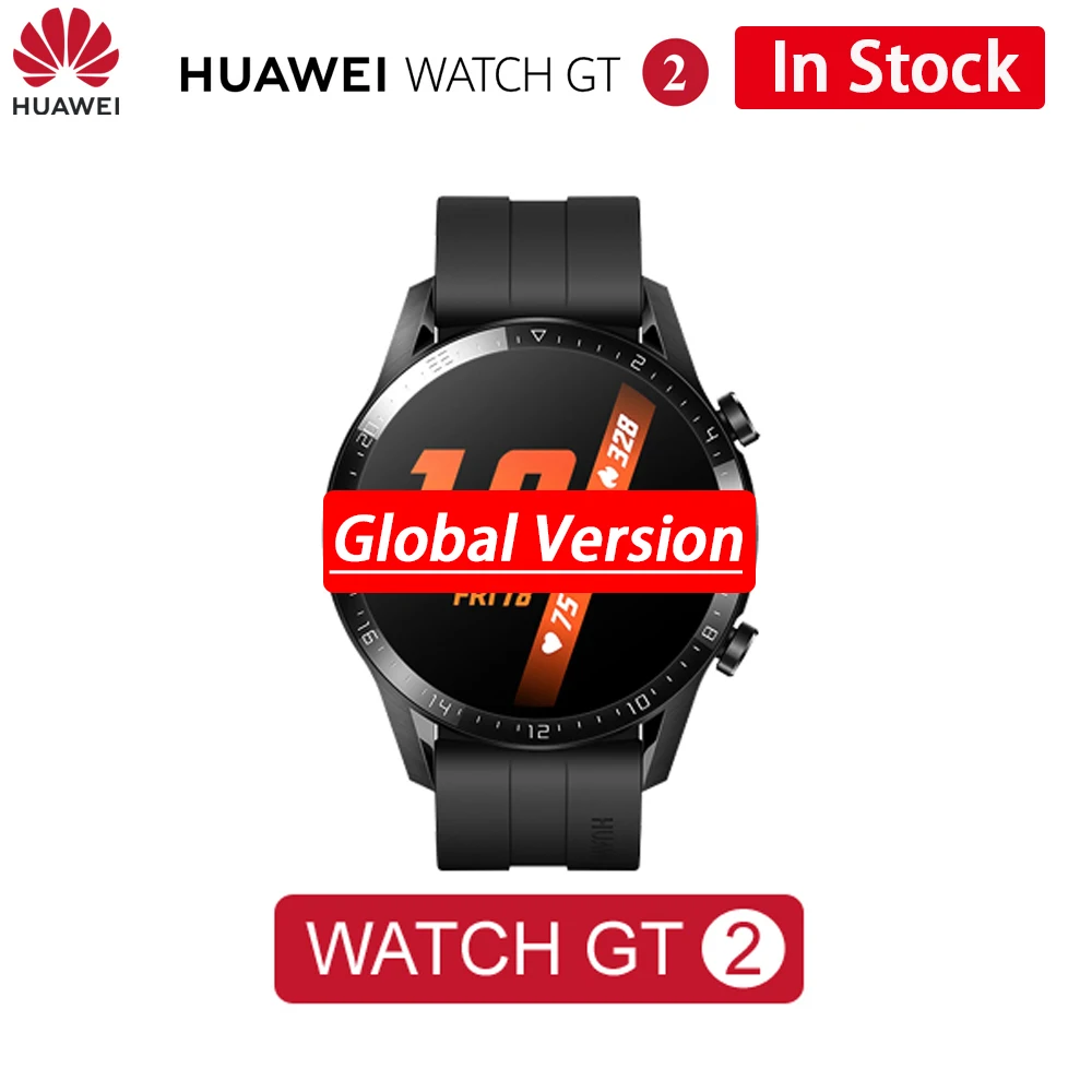 

Huawei Watch GT 2 Smart watch Bluetooth Smartwatch 5.1 14 Days Battery Life Phone Call Heart Rate For Android iOS