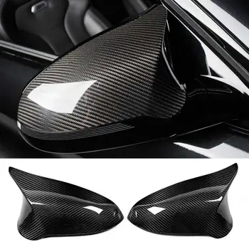 

1 Pair of Carbon Fiber Rearview Wing Mirror Cover Housing Fits for F80 M3/F82 M4 2015 2016 2017 2018 Car Styling