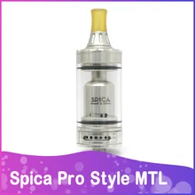 Vapesoon Spica Pro RTA стиль распылитель ремонтный бак 22 мм распылитель 3 мл емкость для 510 капельного наконечника испаритель аксессуары