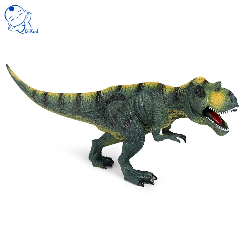Jurassic Simulation Dinosaur Animal Model Tyrannosaurus Rex Children Toy Plastic Decoration Handmade | Игрушки и хобби