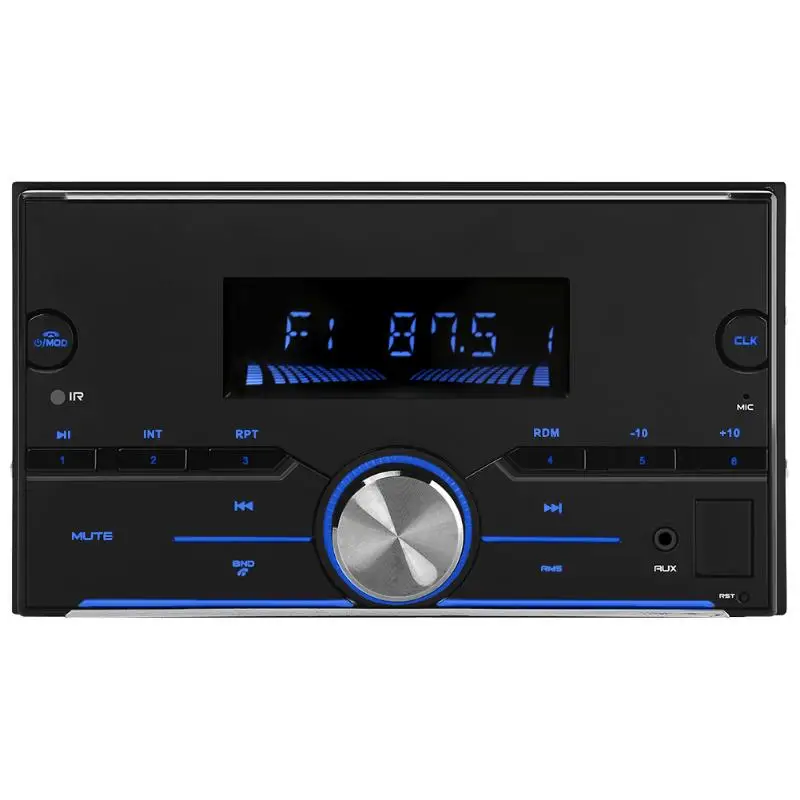 2 DIN автомобильный стерео MP3-плеер Bluetooth Авто радио ЖК-дисплей Bluetooth USB AUX-in FM радио приемник Универсальный Автомобильный Авторадио