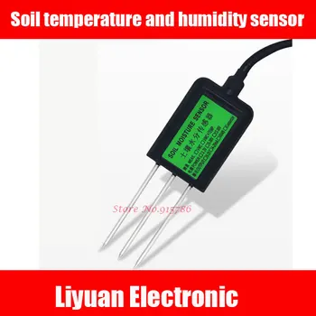 

Soil temperature and humidity sensor / soil moisture conductivity transmitter measurement detector/Soil moisture meter