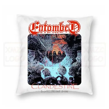 

Entombed Clandestine91 Death Bolt Thrower Short New Black Pillow case Women Men
