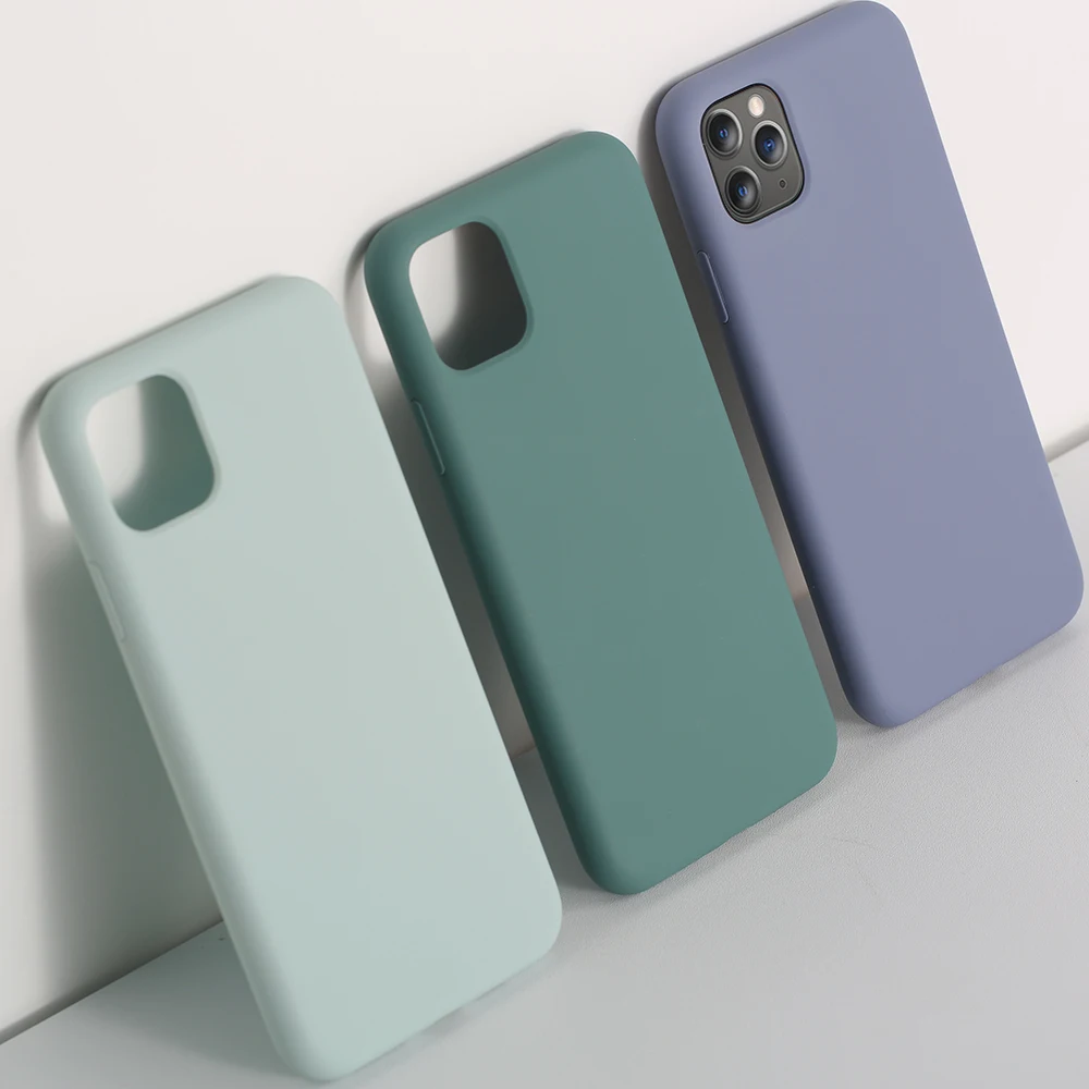 Шелковистый мягкий жидкий силиконовый чехол для телефона SamSung Galaxy S10 S9 S8 Note 10 Plus 9 8