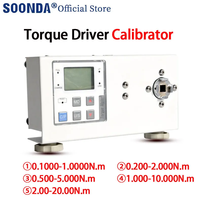 US $262.20 Digital Torque Tester Torque Screwdriver Torque Driver Calibrator Electric Batch Torque Setting