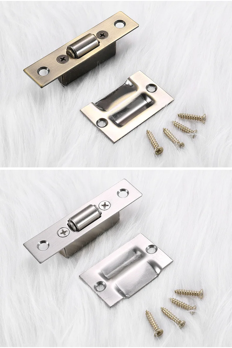 trava de porta de aço trava de rolo para trava de porta de ferragem de mobília