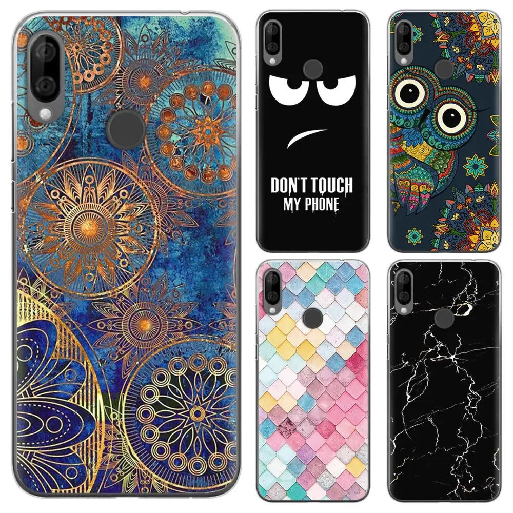 

Anti-knock Back Phone Cover For Wiko View3 Lite Colorful Painted Phone Cover Fashionable Design TPU Silicone back Cover
