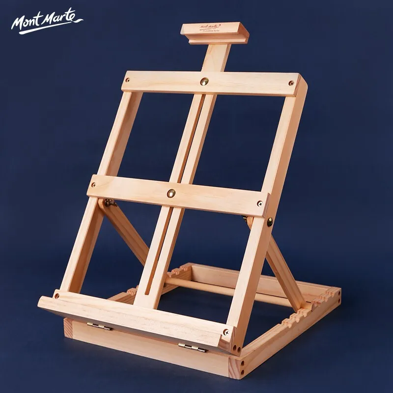 Viesap Paint easel, 40 cm Table Easel, Small Easel, Solid Pine Wooden  Easel, Mini Easel, Folding Easel, Kids Easel, Decorative Stand, Seat Easel.  : : Arts & Crafts