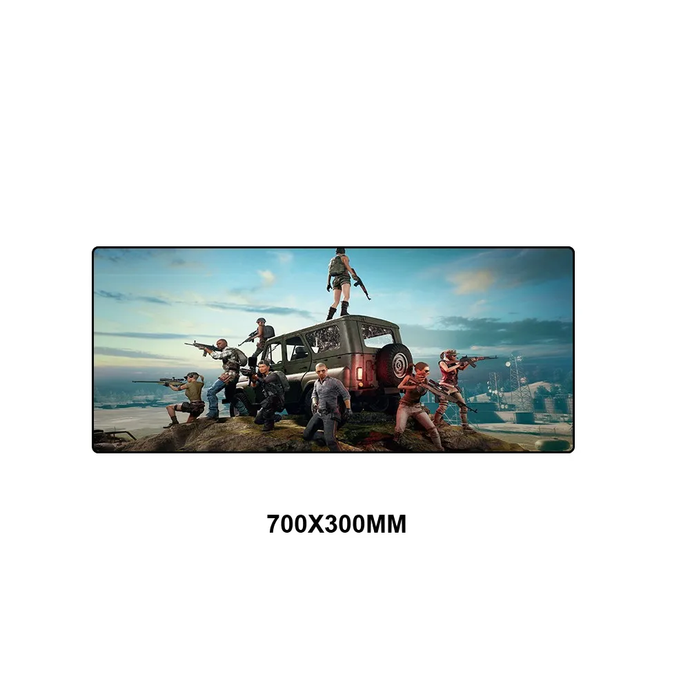 CJ-004 Скоростной игровой коврик для мыши PUBG большого размера для ПК, компьютера, геймера, коврик для мыши, клавиатура, коврики для мыши с замком, коврик для ноутбука, большой коврик для мыши - Цвет: CJ-004