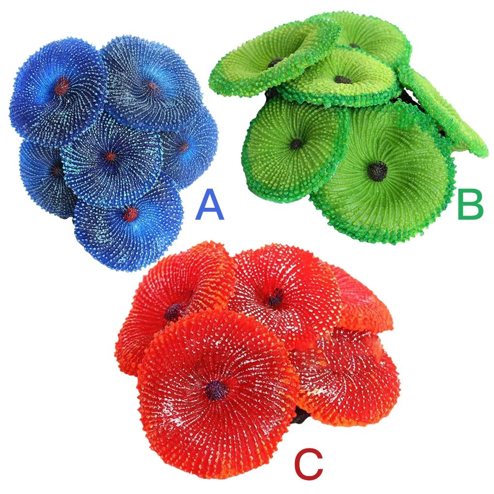 Artificial Plants Fish Tank Ornaments Fish Tank Decorations Aquarium Ornaments Artificial Aquarium Plants Mini Landscape Ornaments Aquarium Artificial Coral Fish Tank Landscape Decoration Plant Simulation Vivid Soft Coral Ornament Fish Tank Decoration
