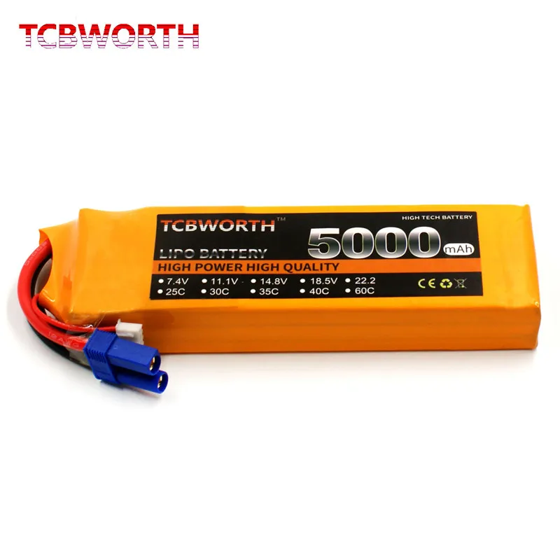 3s RC дрон LiPo батарея 3S 11 1 V 5000mAh 25C Max 50C для радиоуправляемого самолета вертолета