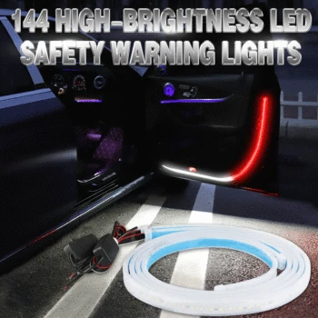

Red+White Anti-collision LED Light Strip 2pcs/Set Accessoires Universal