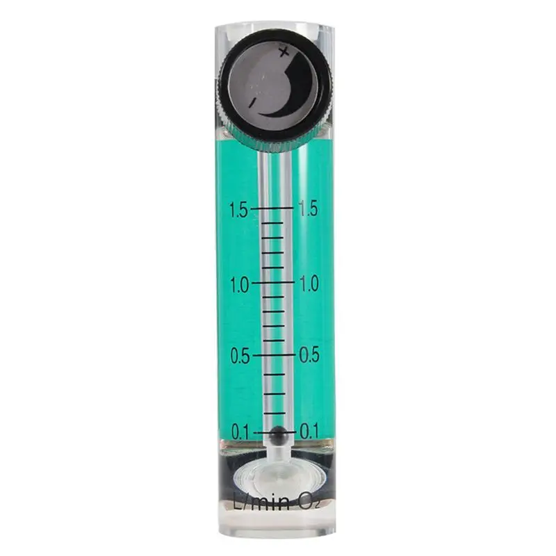 0-1.5LPM 1.5L Oxygen Flow Meter flow meter with Control for Oxygen Air Gas