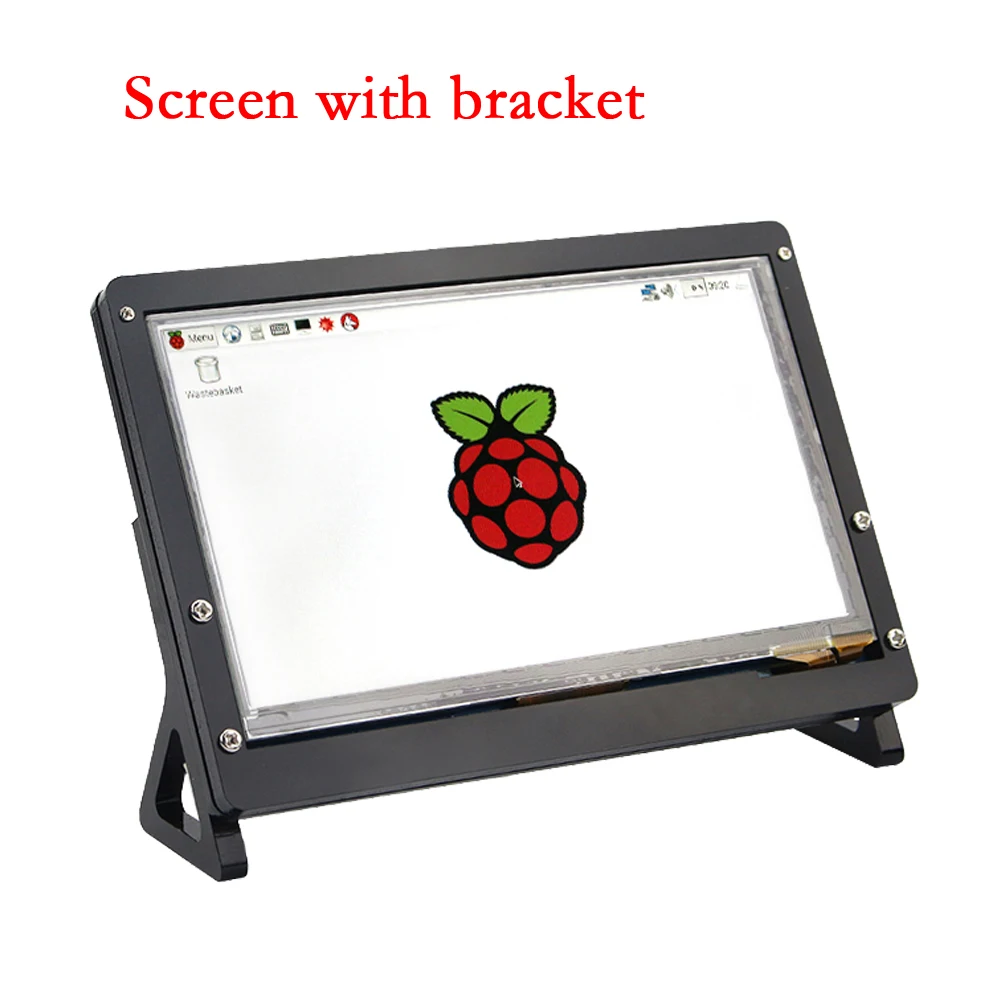  7 inch Raspberry Pi 4 3 LCD 1024*600 800*480 HDMI Touch Screen 7'' Display for Raspberry Pi 4 Model