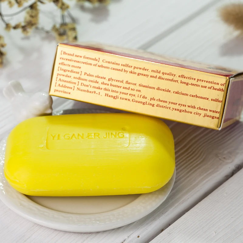 1piece Sulfur soap natural Anti Fungus Perfume Butter Bubble Bath Healthy Soaps Skin Conditions Acne Psoriasis YIGANERJING 1piece Sulfur soap natural Anti Fungus Perfume Butter Bubble Bath Healthy Soaps Skin Conditions Acne Psoriasis YIGANERJING