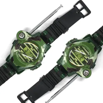 

Camouflage Military Watch Wireless Walkie-Talkie Toy Seven In One Outdoor Children Walkie-Talkie Toy