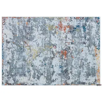

Apex Moss 5 'x 8' Polypropylene Grey Area Rug