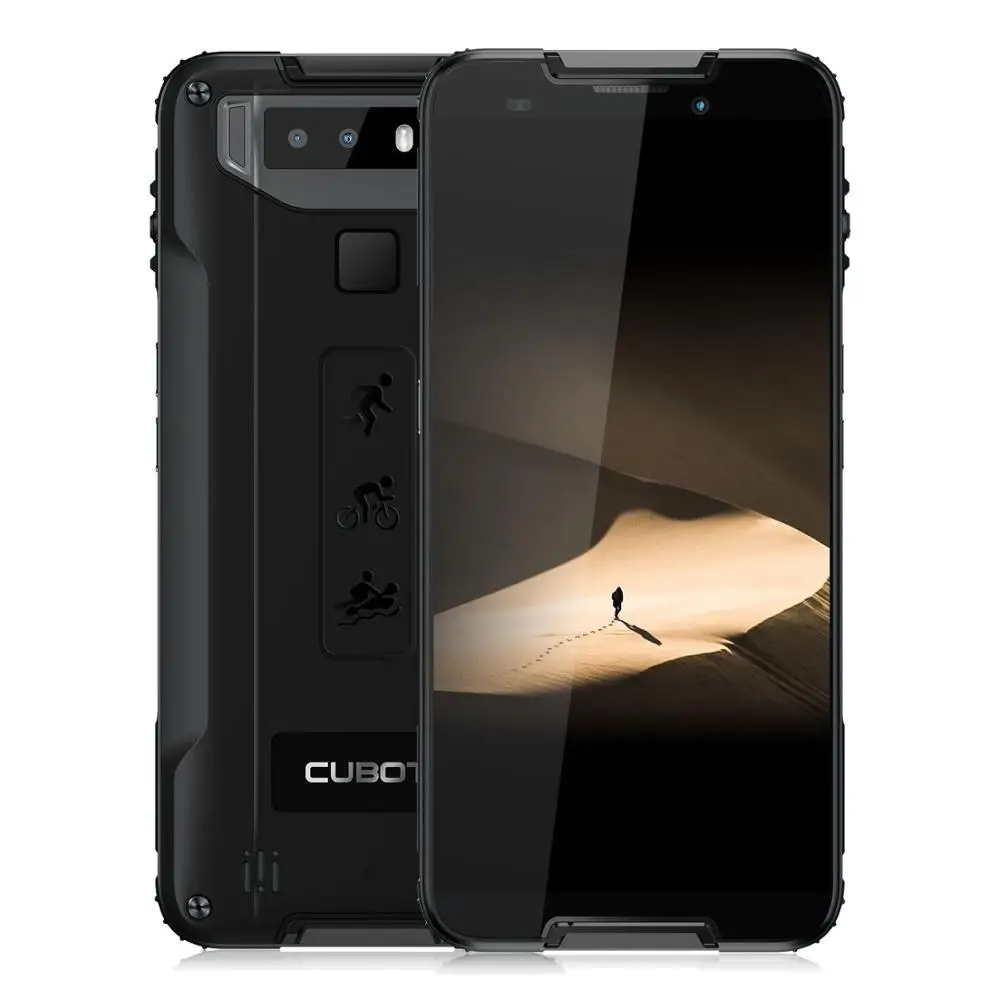  Cubot Quest Sports Phone Android 9.0 IP68 Waterproof MT6762 Octa-Core 4GB 64GB 4000mAh 2.0Ghz 6P Le