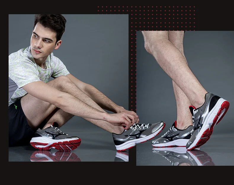 MIZUNO SPARK кроссовки из сетчатого материала дышащие мягкие спортивная обувь