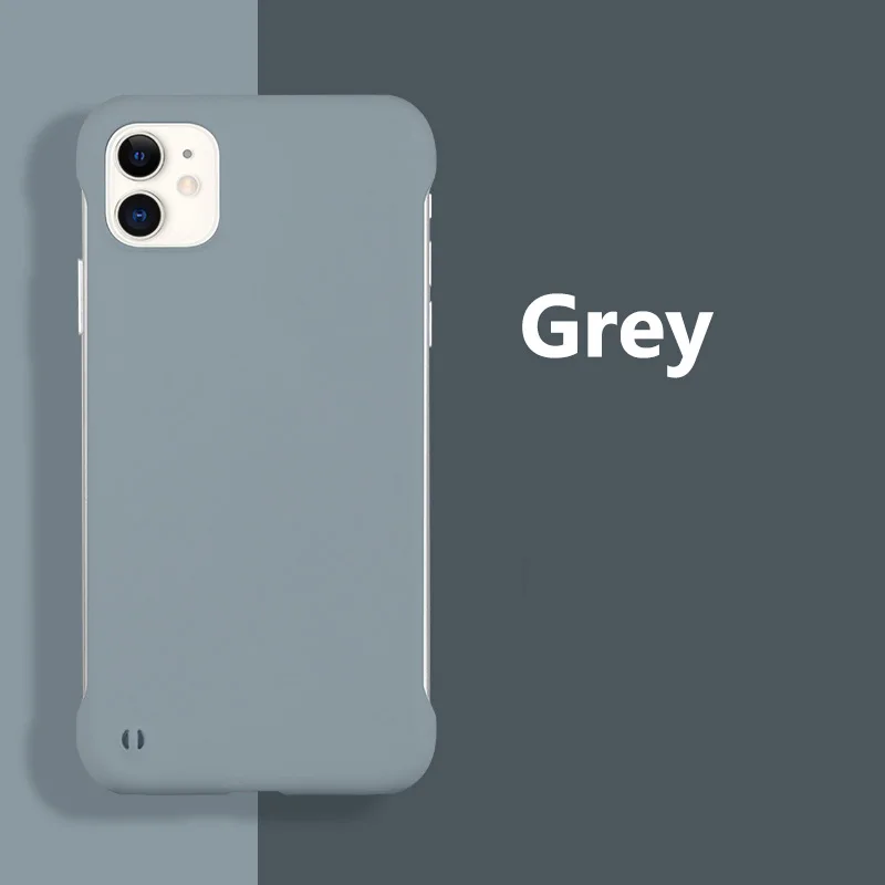 Slim Hard PC Frameless Phone Case For iPhone 13 12 11 Pro Max Mini XR XS X 6 6S 7 8 Plus SE 2 Shockproof Matte Solid Color Cover Slim Hard PC Frameless Phone Case For iPhone 13 12 11 Pro Max Mini XR XS X 6 6S 7 8 Plus SE 2 Shockproof Matte Solid Color Cover