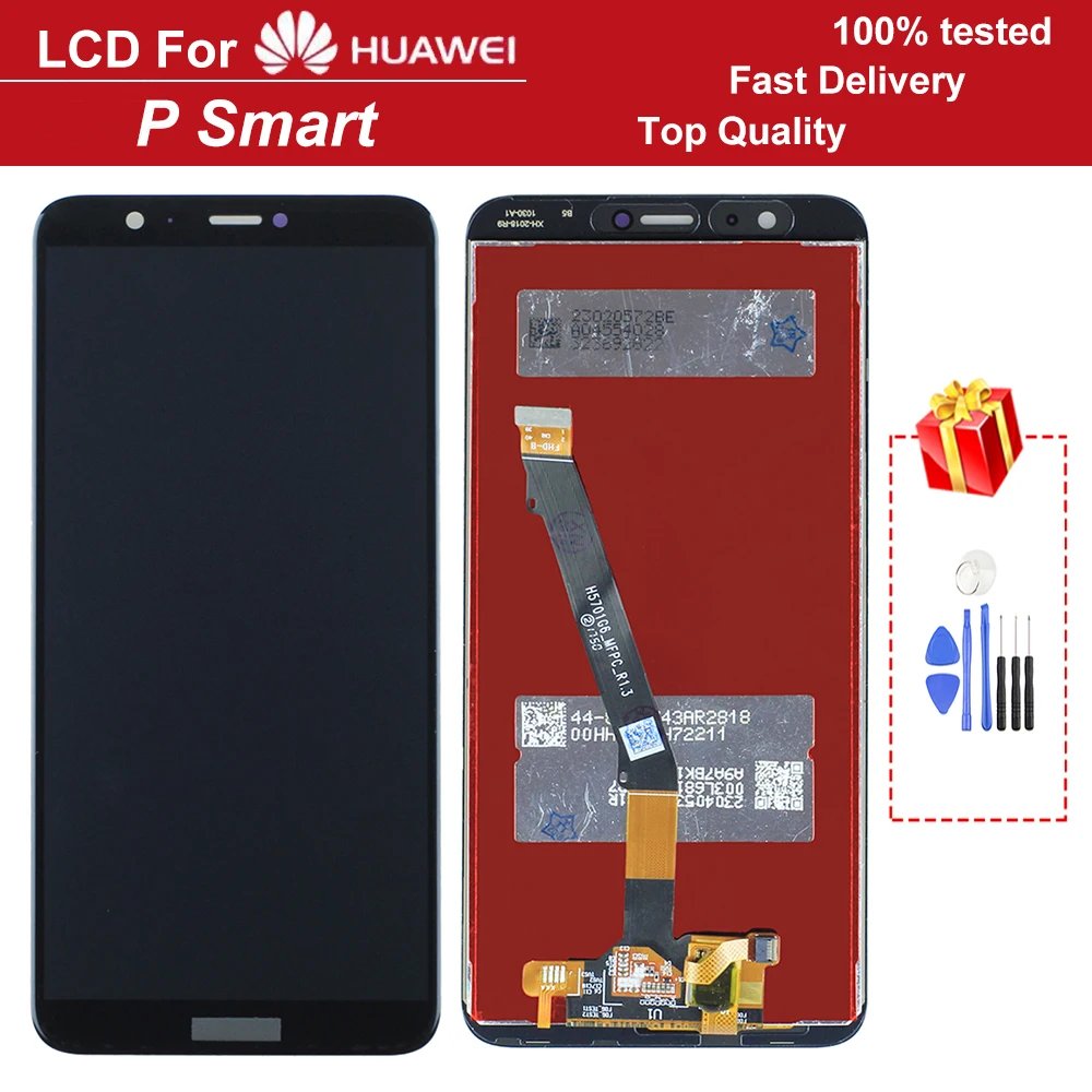 

100% tested Original 5.65" LCD Display with Frame Replacement for Huawei P Smart / enjoy 7S LCD Touch Screen Digitizer Assembly