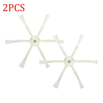 

2PCS 6 Armed Side Brushes for Xiaomi for Roborock S50 S51 S55 MI Robot Vacuum Cleaner Brush Replacement Parts Accessories