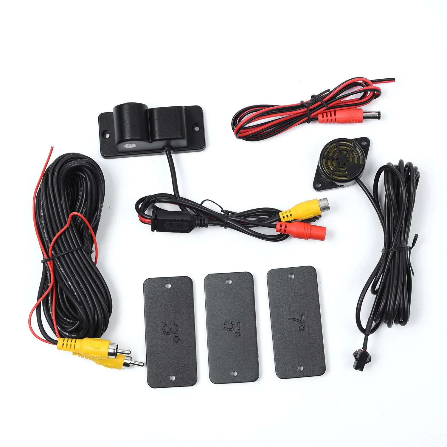 2 в 1 12V lcd автомобильный внедорожник Обратный парковочный датчик заднего вида камера заднего вида