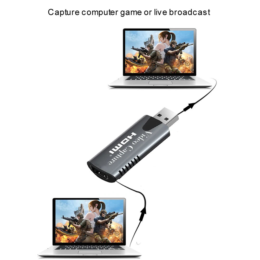 HDMI аудио видео карта захвата: Высокое разрешение 1080p 30fps к USB2.0 запись через DSLR и