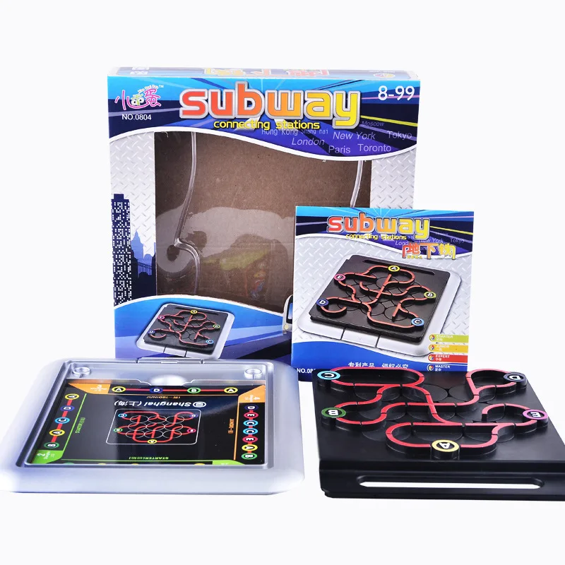 Xiaoguaidan метро Интеллект лабиринт игра детская развивающая игрушка Zm0804