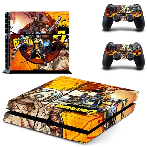 GYTM0807 Игра Borderlands 3 наклейка для PS4 Стикеры наклейка для DualShock Игровые приставки 4 консоли и 2 контроллеры наклейка для PS4 Стикеры винил - Цвет: GYTM0807