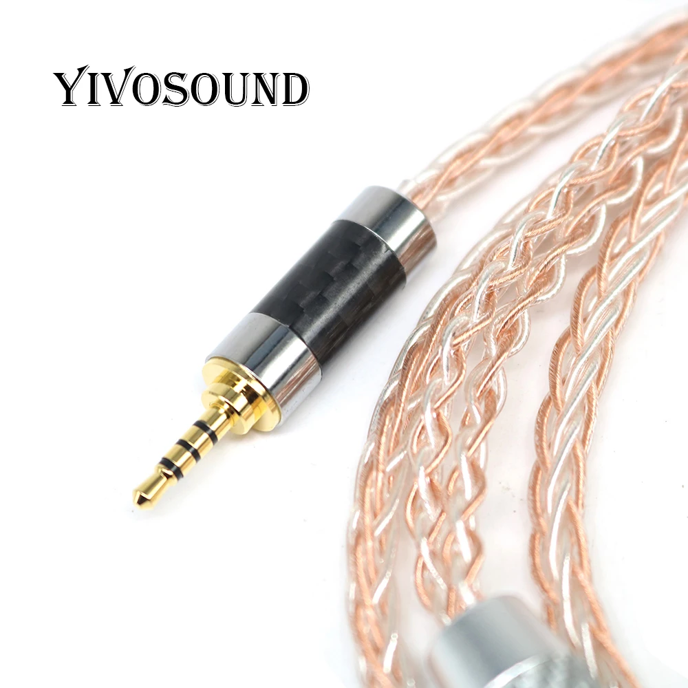 yivosound UIA Great Utopia Edition ED8EX ED15 headphone cable upgrade cable plug pin 3 5mm