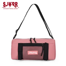 S.IKRR Nylon Sports Fitness Bag New Yoga Gym Bag Small Light Designer Mesh Women's Shoulder Crossbody Bags Outdoor Travel Bags