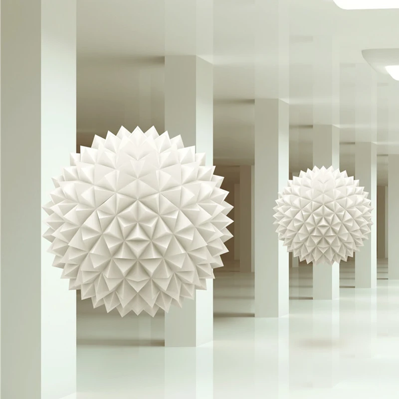 Custom-Wall-Mural-Large-Wall-Painting-Modern-3D-Stereoscopic-Abstract-Art-Space-White-Ball-Living-Room (4)