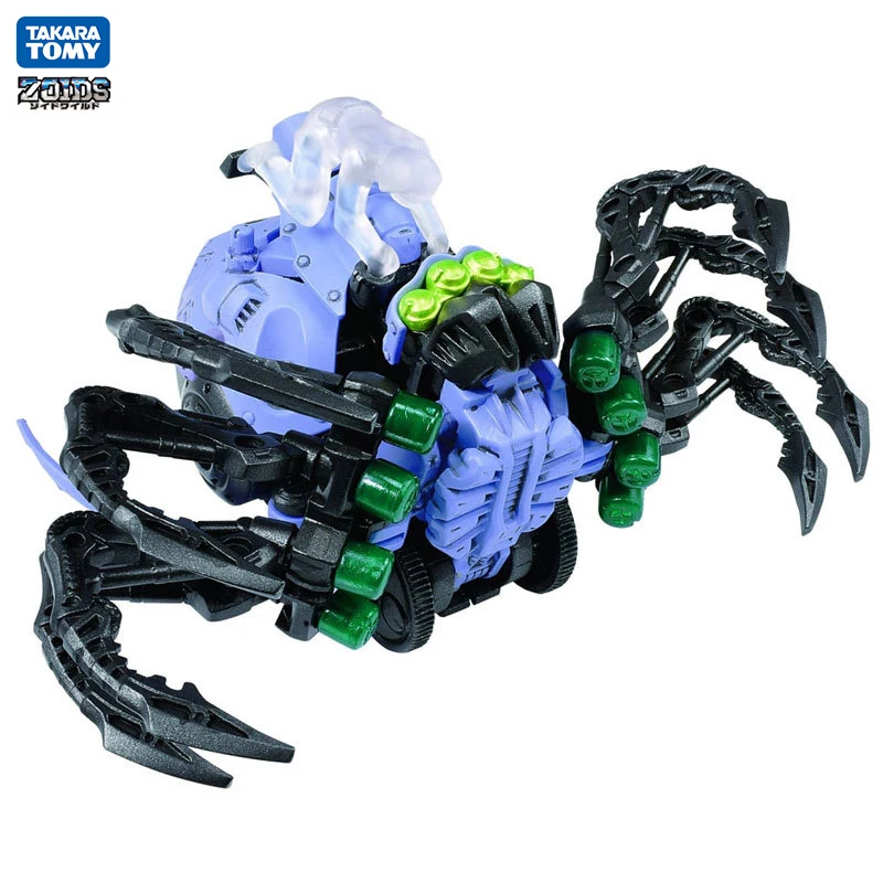 

ZOIDSTAKARA TOMY Electric Assembled Model Toy ZW17 Awakening Action Figure Spider Deformation Robot Children's Toys Model