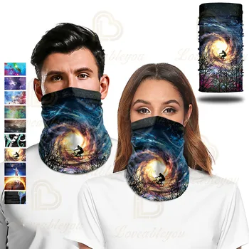 

Women Scarf Multicolor Printing Soft Wrap Scarf Men Ladies Scarves Accesorios Mujer 2020 Face Protection Mask