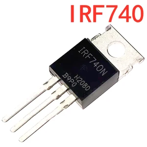 Набор микросхем IRF740 TO220 IRF740PBF TO-220, 740 Новый и оригинальный,