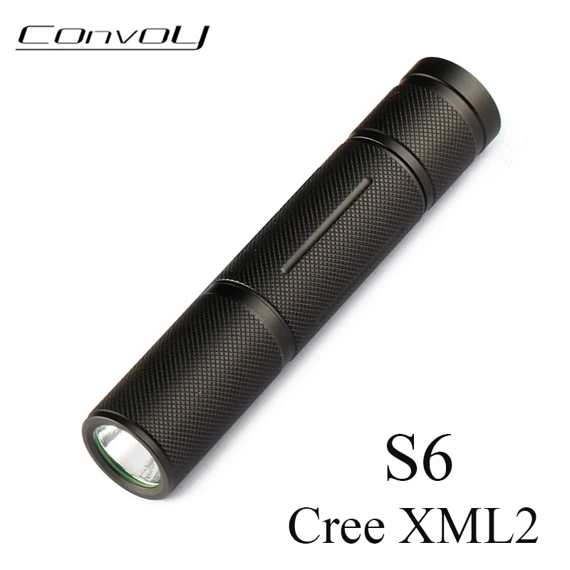 Светодиодный фонарь Convoy S6 Cree XML2 для повседневного использования светодиодный