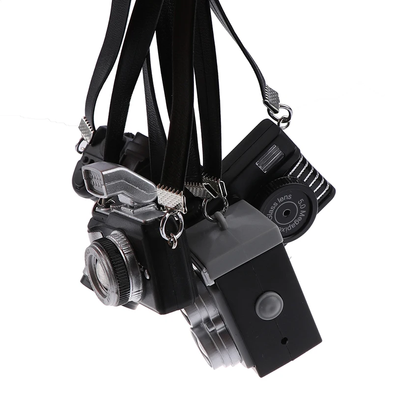 Fashion Retro Mini Doll Accessories Digital Camera Dollhouse Miniature Decoration Toy For Children Gift
