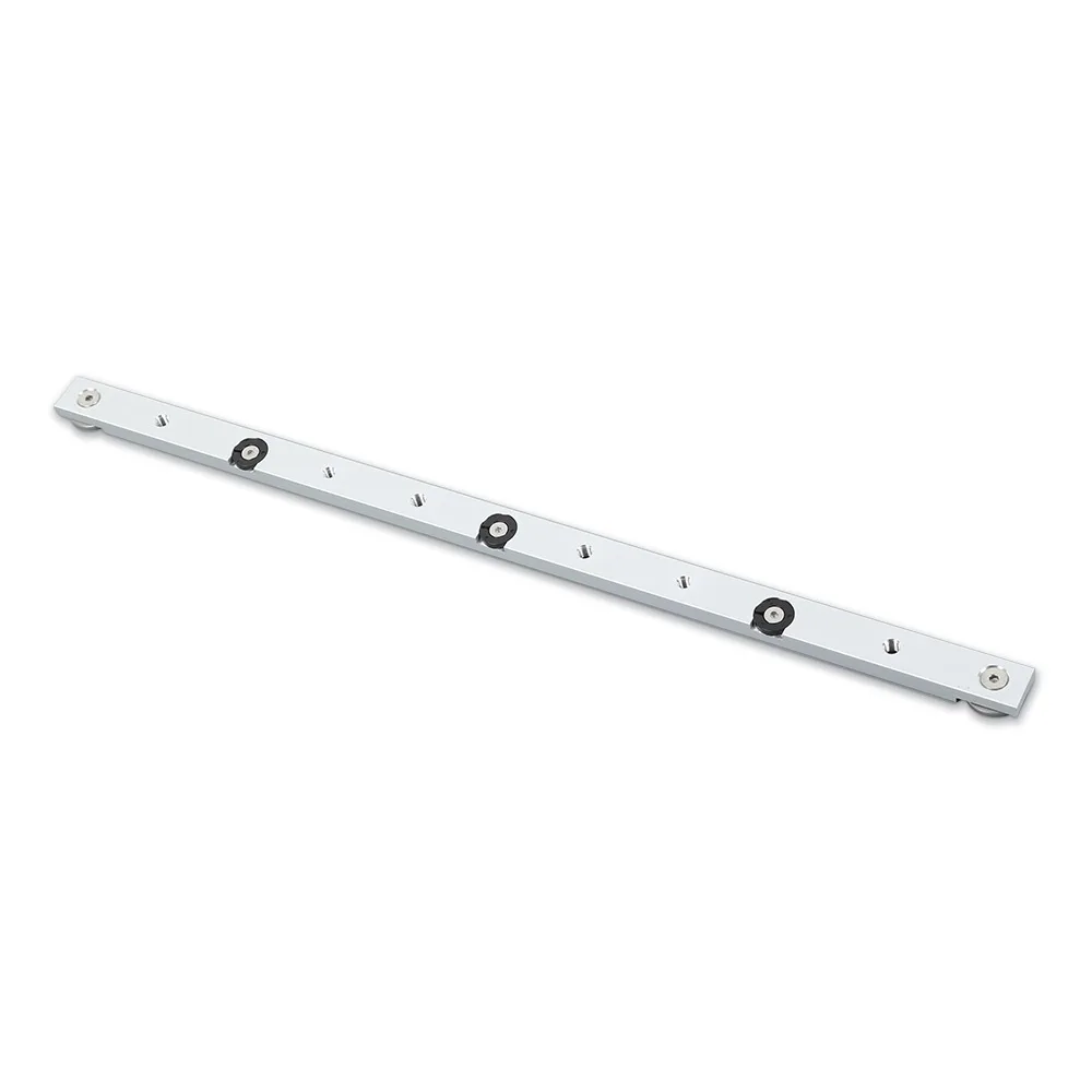 450mm with rings NE 300/450/650 мм, ползунок из алюминиевого сплава Круглопильный Станок торцовочный стержень деревообрабатывающий инструмент DIY для Т-образными пазами и t-образный - Цвет: 450mm with rings