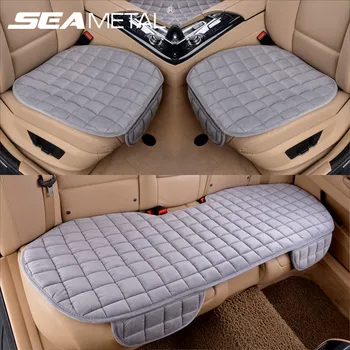 

Winter Plush Car Seat Cover Front/Rear/Full Set Warm Non-Slip Car Seat Cushion Universal Auto Seat Cushion Protector Mat Pad