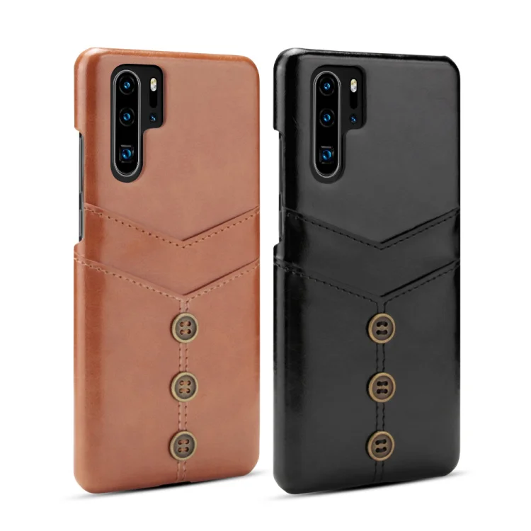 Роскошный чехол для телефона из искусственной кожи на кнопках huawei mate 20/20 Por с